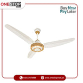 Tamoor Ceiling Fan 56 Inch Nova Brave Model | Eco-Smart 30 Watt ENERGY SAVER Brand Warranty - Onestopmall.pk