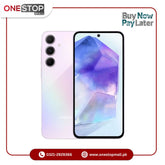 Samsung Galaxy A55 5G - 8GB 256GB - 6.6" Display - 5000 mAh Battery - PTA Approved 1 Year Official Warranty - Onestopmall.pk