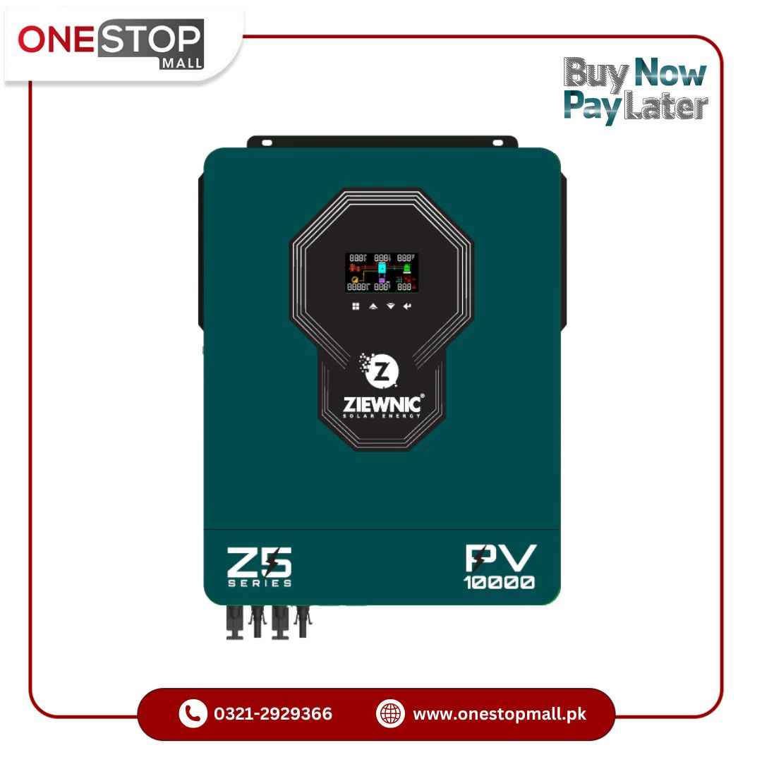 ZIEWNIC Z5 Series Hybrid Inverter 8.5 (KVA) 6G PV10000 ON/OFF/MKS/KS Solar 100% Pure Sine Wave Solar Inverter 5 Years Brand Warranty