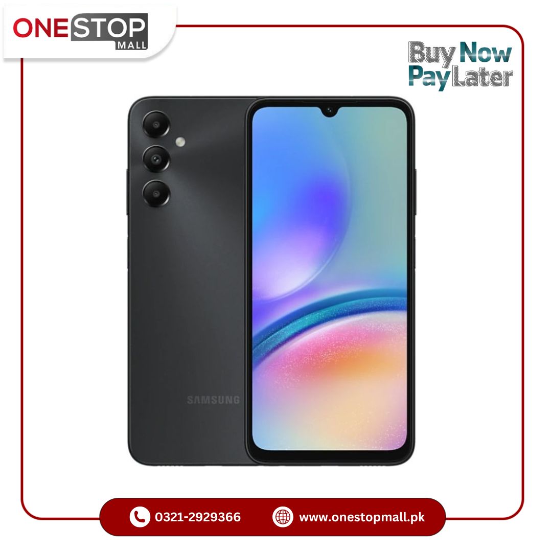 Samsung Galaxy A05s RAM 6 GB ROM 128 GB Front Camera 13 MP Back Camera 50 MP + 2 MP + 2 MP Battery Type 5000 mAh - Onestopmall.pk
