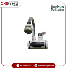 Electric Tap Instant Electric Water Heater Wall Fitting (500 To 300W) Instant Electric Shower Water Heater Instant Hot Faucet Kitchen Electric Tap Water Heating Instantaneous Water Heat - Onestopmall.pk