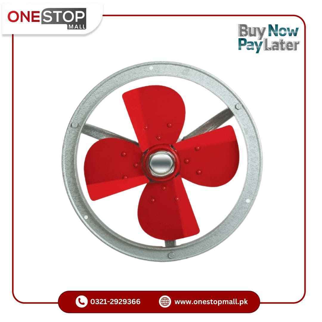 GFC Exhaust Metal Model (Round Shape) Size 24 inch Pressure die casted aluminum rotor 1 Year Brand Warranty