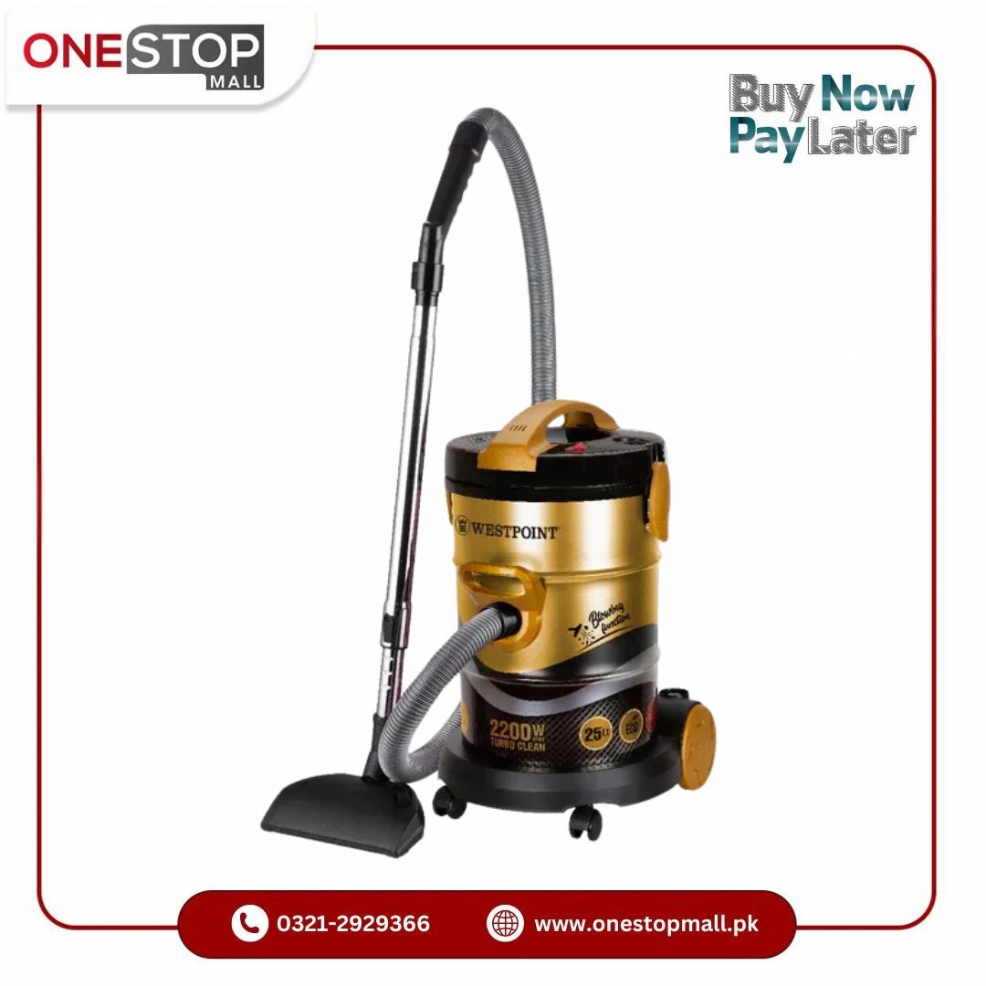 Westpoint Vacuum Cleaner WF-3469 Super Low Noise 5M Power Supply Cord - Onestopmall.pk