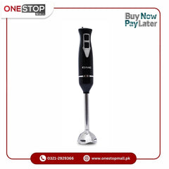 Gaba National Hand Blender - GN-5189/21 Stainless Steel Blade 2 Processing Speed Brand Warranty - Onestopmall.pk