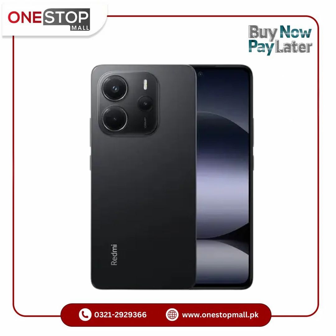 Redmi Note 14 RAM 8 GB ROM 256 GB Front Camera 20 MP Back Camera 108 MP+2 MP+2 MP Battery Type 5500mAh - Onestopmall.pk