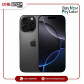 iPhone 16 Pro Max 1TB Screen Type Super Retina XDR OLED Processor Apple A18 Pro (3 nm) - Onestopmall.pk
