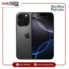 iPhone 16 Pro Max 1TB Screen Type Super Retina XDR OLED Processor Apple A18 Pro (3 nm) - Onestopmall.pk