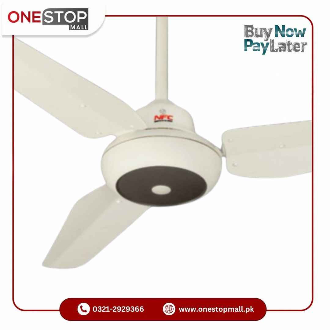 NFC AC DC Ceiling Fan Grace Model 56 Inch Inverter Pure Copper Winding Remote Control Brand Warranty (Copy)
