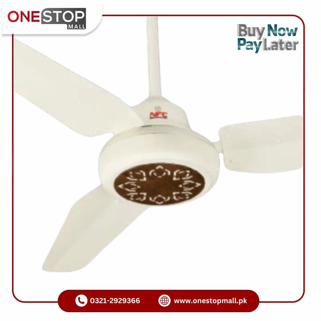 NFC Celling Fan Marvel Model 30 Watt 56 Inch Inverter Copper Wire BLDC Motor Electrical Steel Sheet and 99.9% Pure Copper Wire Brand Warranty - Onestopmall.pk