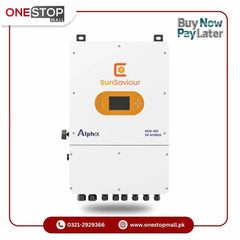 Sun Saviour Alpha 8 Kw IP65 Hybrid Solar Inverter Brand Replacement Warranty - Onestopmall.pk