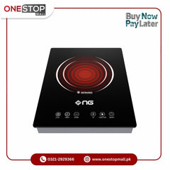 Nas Gas Infrared Cooker NTC-123 Touch Control & Digital Display Up to 4 Hours Timer Function Child Lock Safety Features Brand Warranty - Onestopmall.pk