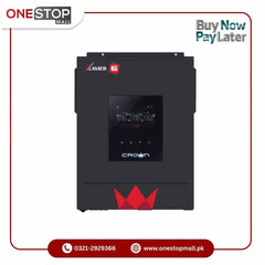 Crown Xavier 6KW Inverter Pure Sine Wave Solar Inverter 4 Year Warranty - Onestopmall.pk