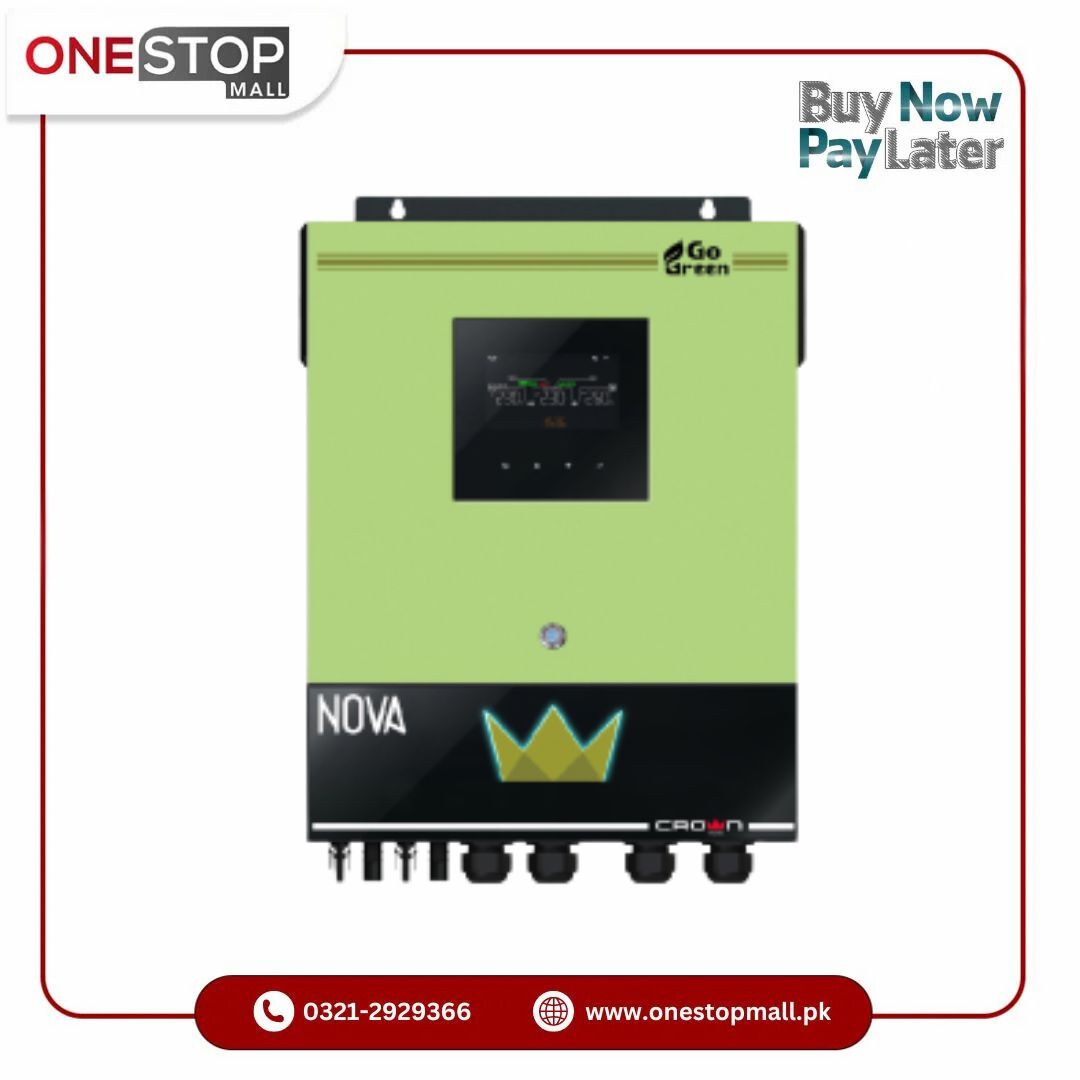 Crown Nova 8.2KW IP21 Hybrid Inverters Single Phase 4 Year Warranty - Onestopmall.pk