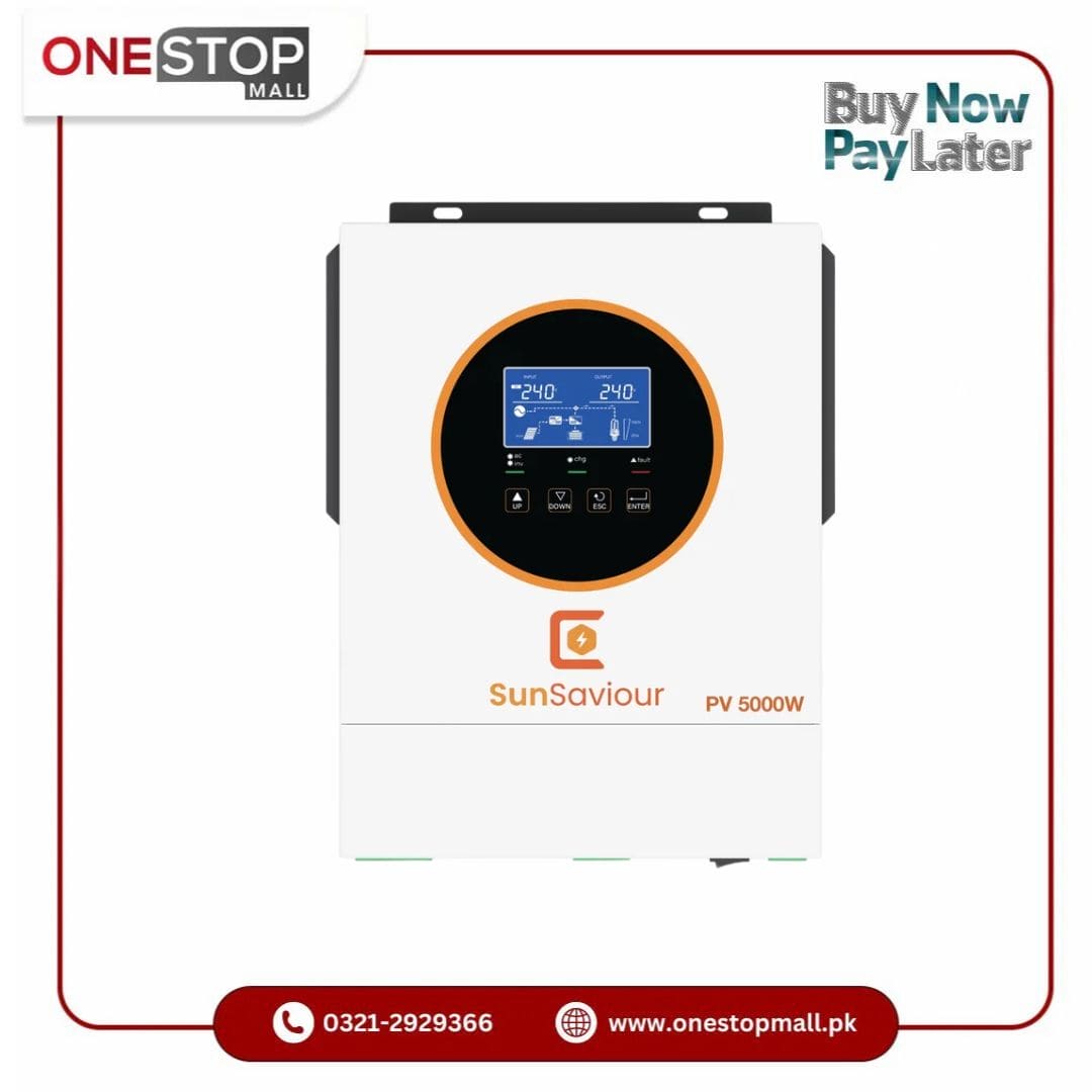 Sun Saviour G Series 6KW Off-Grid Solar Inverter Brand Warranty - Onestopmall.pk