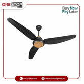 Tamoor Ceiling Fan 30W Model Executive Black Eco-Smart Series 1 Year Brand Warranty - Onestopmall.pk