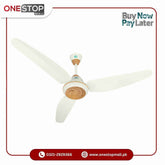 Tamoor Ceiling Fan 30W Executive Model Ligth Wood | Eco-Smart Series 1 Year Brand Warranty