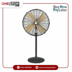 SK Pedestal Fan 27 Inch Standard Model Triple Speed Heavy Duty Motor Brand Warranty - Onestopmall.pk