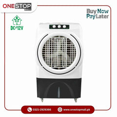 Super Asia Room Cooler ECM 4600 Plus DC 12 Volt Air Cooler Cooling Box (For Re-Freezable Ice Packs Working Only DC-12 Volt Solar & Battery