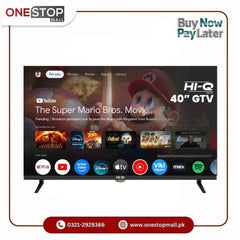 HI-Q 40 GTV Google TV 40 Inch Full HD Smart LED TV – 64GB Storage | Built-in Google TV