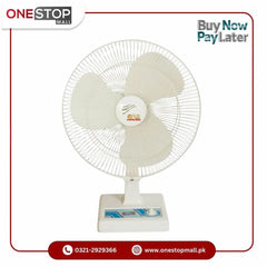 GFC Table Fan 12 Inch Energy efficient Electrical Steel Sheet and 99.9% Pure Copper Wire High quality Brand Warranty - Onestopmall.pk
