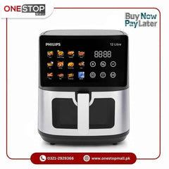 Philips 1st Copy HD-565 Digital Air Fryer 12L | LED Display | Healthy Oil-Free Cooking