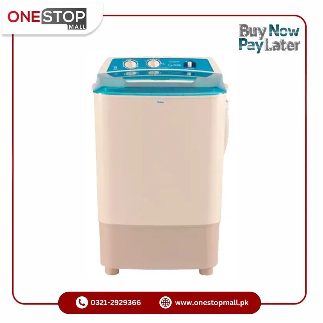 Haier HWM 120-35 - Semi-Automatic Washing Machine - 12 Kg Brand Warranty - Onestopmall.pk