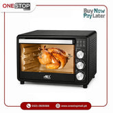 ANEX AG-3075 Deluxe Oven Toaster | Bake, Roast, Grill & Toast | 2 Years Warranty