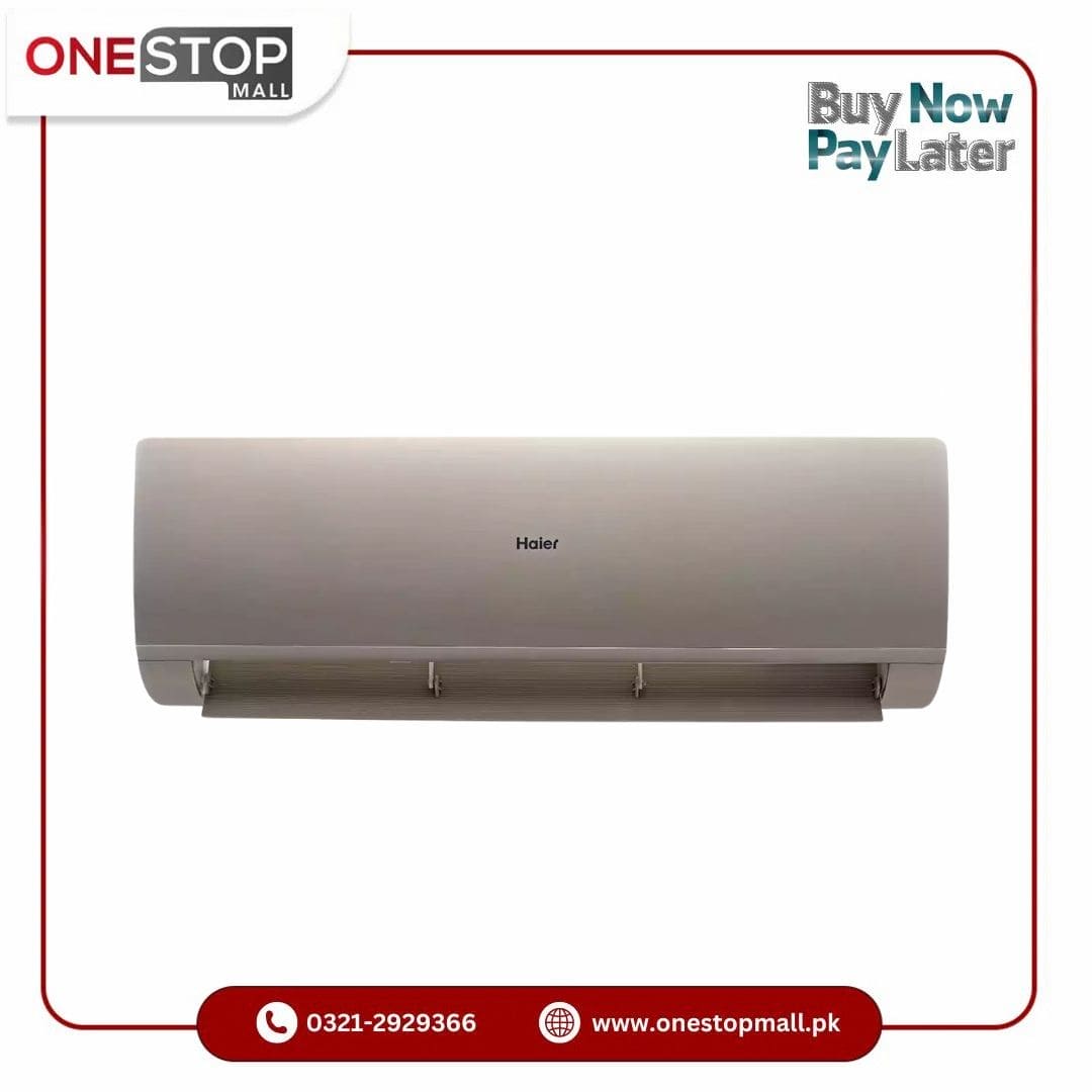Haier 1.5 Ton AC-Turbo Cool Series -Turbo Cooling-Long Air Throw-HSU-18CF-Cool Only-Air Conditioner-10 Years Brand Warranty - Onestopmall.pk