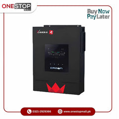 Crown Xavier 4 KW Inverter Pure Sine Wave Solar Hybrid Inverter 5 Year Warranty - Onestopmall.pk