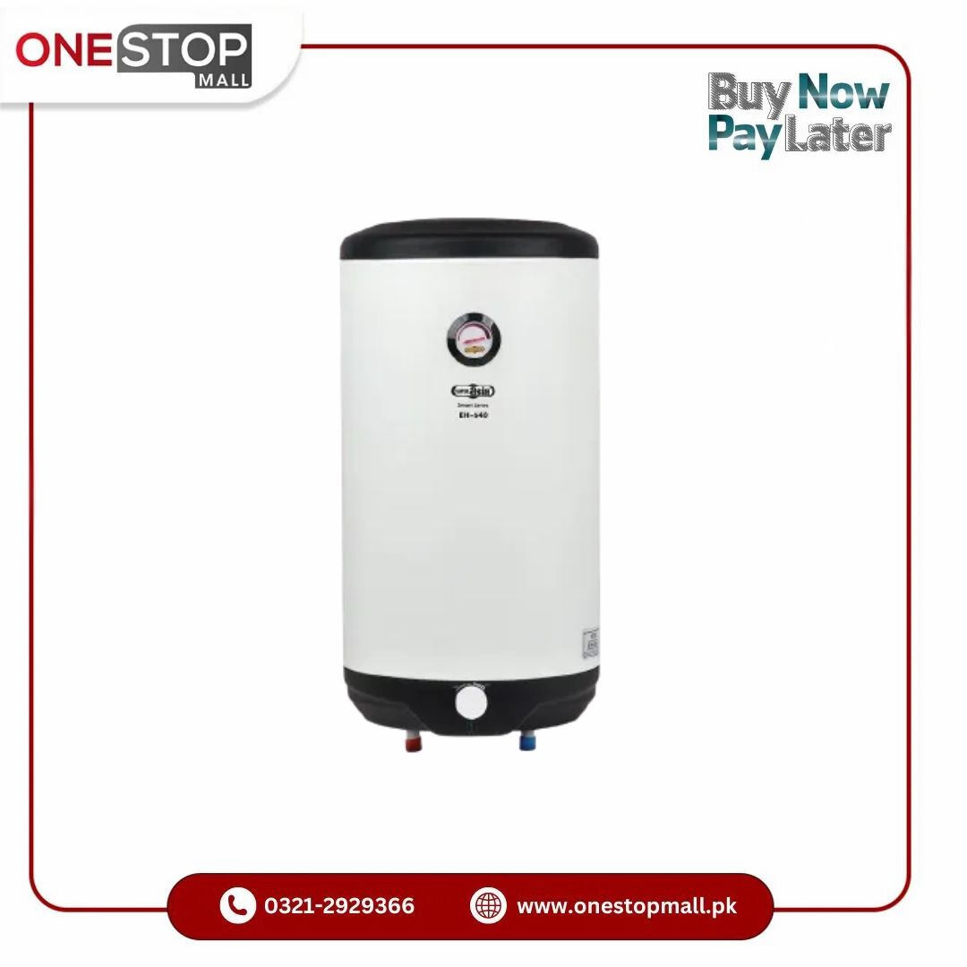 Super Asia Electric Water Heater EH-640 - 44 Litre Semi Instant Rust Proof Water Tank With Zinc Coating Brand Warranty - Onestopmall.pk