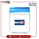 Nasgas Washing Machine NWM-501 Glass top with digital printing tempered glass 3mm thickness 1 Brand Warranty