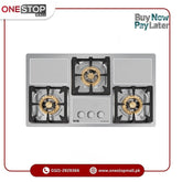 Nasgas Built In Hobs DG-227 S (Steel Top) Heavy gauge steel top 1 Year Brand Warranty