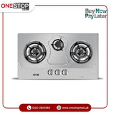 Nasgas Built In Hob DG-111 Regular Heavy Gauge steel top 1 Year Brand Warranty