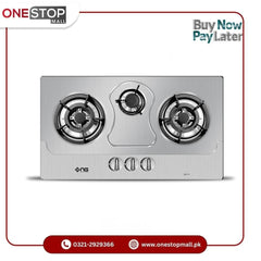 Nasgas Built In Hob DG-111 Regular Heavy Gauge steel top 1 Year Brand Warranty