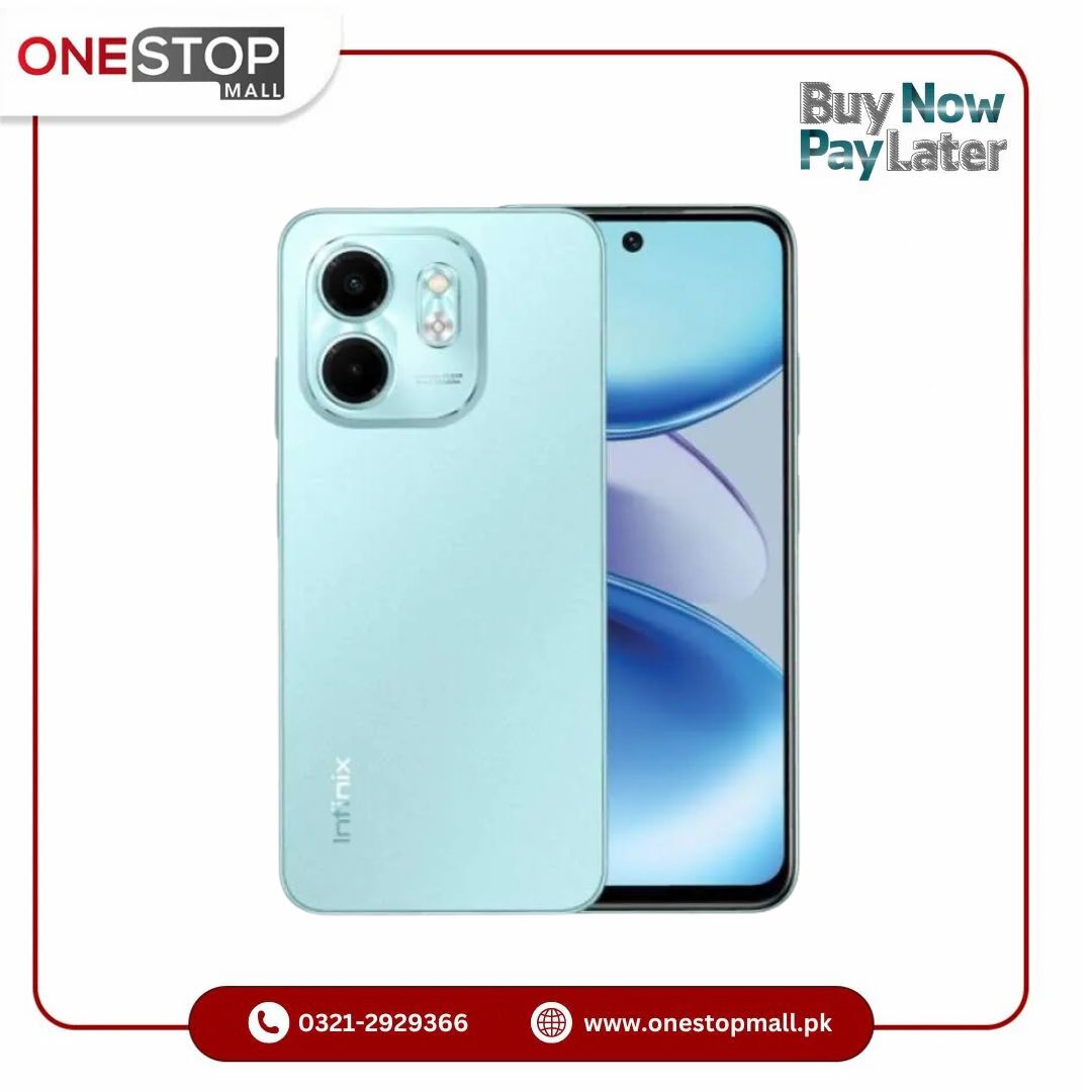 Infinix Smart 9 RAM 4 GB ROM 128 GB Front Camera 8 MP Back Camera 13 MP Battery Type 5000 mAh - Onestopmall.pk