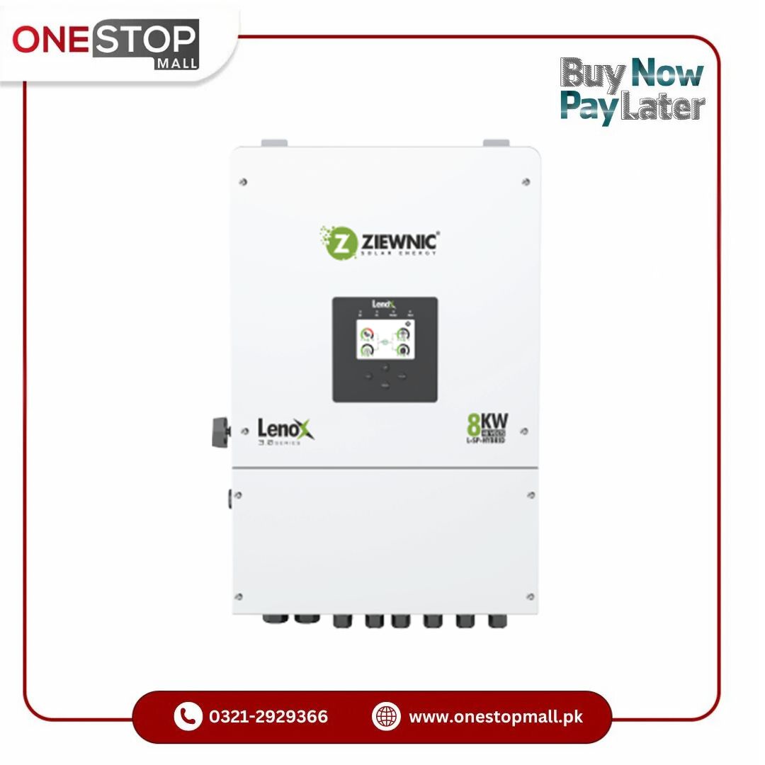 ZIEWNIC HYBRID ON / OFF GRID 8KW (PV10500) 48V WITH ENERGY STORAGE Brand Warranty - Onestopmall.pk