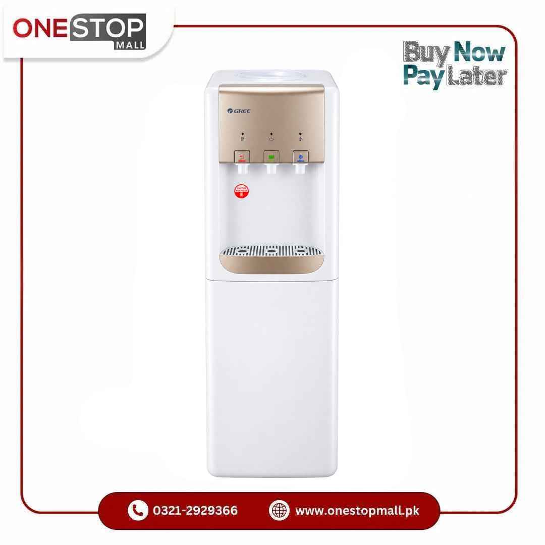 GREE Water Dispenser Model: GW-JL500FC 20L Spacious Refrigerator Cabinet Energy Saving Brand Warranty