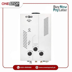 Super Asia Instant Geyser LPG Gas GH-510DI PLUS New Model 10 Litre 3 Knobs For Tempreture & Weather Control LPG Gas Use Only Brand Warranty