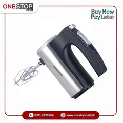 Westpoint Deluxe Hand Mixer WF-9805 Unique Safety Locking System Brand Warranty
