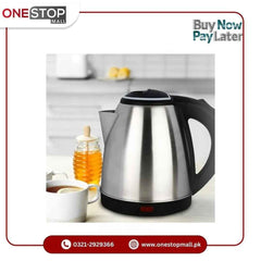 RAF Electric Kettle KT-200 Stainless Steel Tea & Coffee Maker 2L Capacity