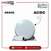 Orient Ceiling Fan AC DC Grace MODEL 56'' with (30WATTS OPTIONS) Brand Warranty