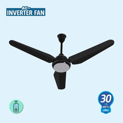 Super Asia Inverter Fan Ceiling Fan 30 watts Crown Modle 56 Inch 99.9% Pure Copper Wire High Quality Paint For Superior Finishing Brand Warranty