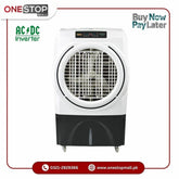 Super Asia Hybrid Room Cooler ECM-4600 Auto AC DC Advance Technology 2025 Remote Control With Touch Panel Energy Saver Turbo Fan With Ice Box New Model Brand Warranty - Onestopmall.pk