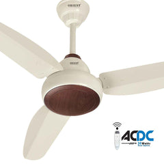 Orient Ceiling Fan AC DC GULF MODEL 56'' with (30WATTS OPTIONS) Brand Warranty