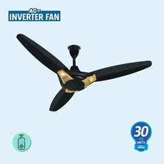 Super Asia Inverter Fan Aspire AC 56 Inch 30 watts 99.9% Pure Copper Wire High Quality Paint For Superior Finishing Brand Warranty - Onestopmall.pk