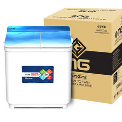 Nasgas Washing Machine NWM-501 Glass top with digital printing tempered glass 3mm thickness 1 Brand Warranty