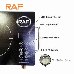 RAF Electric Infrared Cooker R.8003 Stove & Hot Plate Safe And Efficient Without Producing Smoke