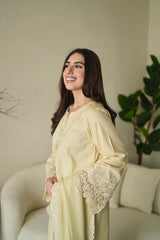 03 Piece Unstitched Embroidered Festive Eid Collection - Design 18