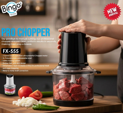 Bingo (FX-555) Deluxe Professional Chopper Brand Warranty