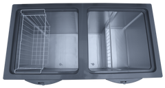 Dawlance Deep Freezer 91998 Signature Inverter Grey Twin Door Freezer Brand Warranty
